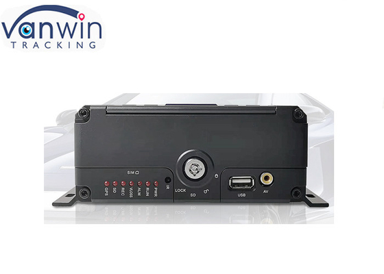 سیستم مانیتورینگ خودرو 4 کانال HDD Mobile DVR Live Video Streaming Vehicle