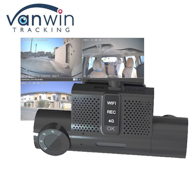ضبط کننده دوربین داش 2CH قابل حمل کوچک با عملکرد GPS 3G / 4G WIFI برای تاکسی یا اتوبوس
