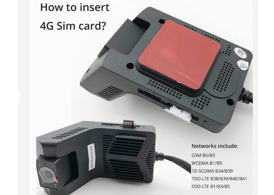1.5 گیگاهرتز 256G کارت Dash Cam Recorder ADAS GPS WIFI BT4.0